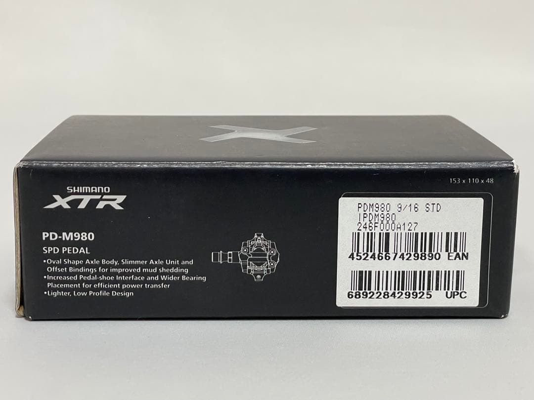 シマノXTR　MTBペダル「PD－M980」 新品未使用品