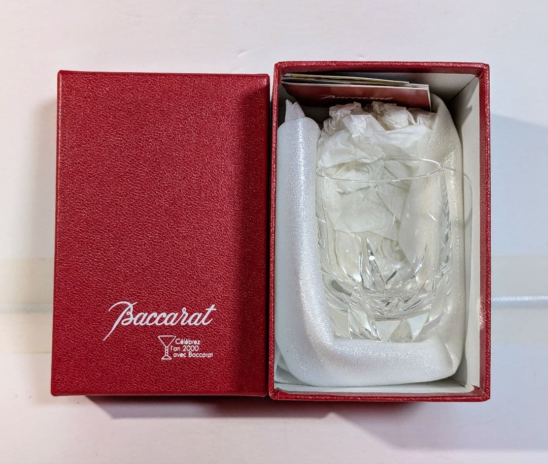 〈ビンテージバカラ クリスタルグラス(未使用品)〉