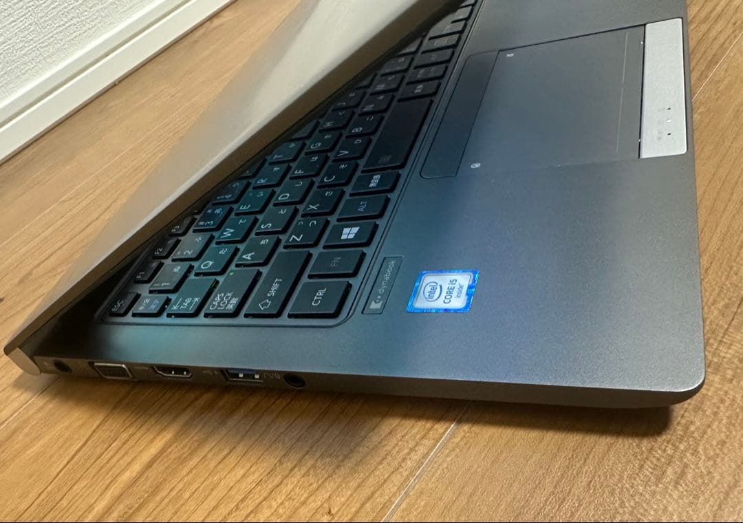 美品-東芝　快適スペックSSD 128GB/第6世代Core i5/メモリ4GB