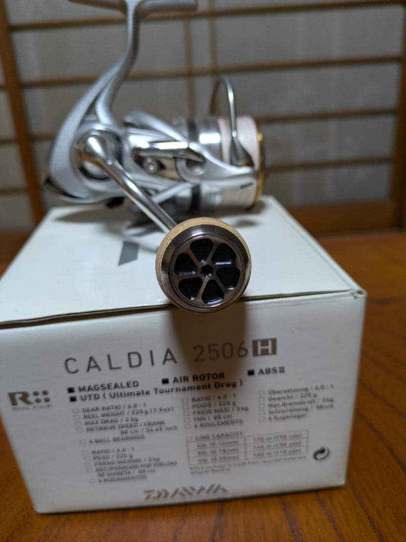DAIWA CALDIA 2506H リール 元箱付き