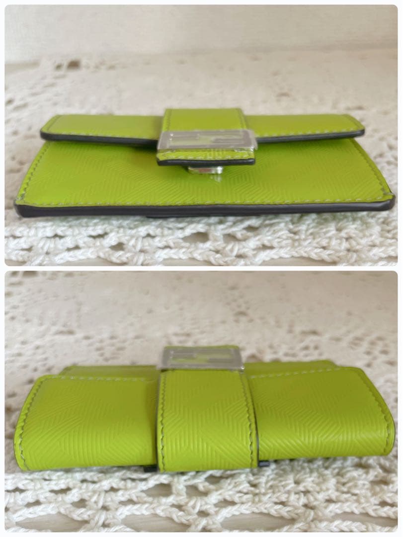 未使用品　FENDI フェンディ　バゲット　ウエストポーチ　ポーチのみ　グリーン