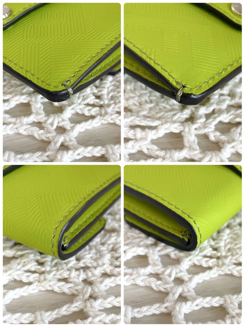 未使用品　FENDI フェンディ　バゲット　ウエストポーチ　ポーチのみ　グリーン