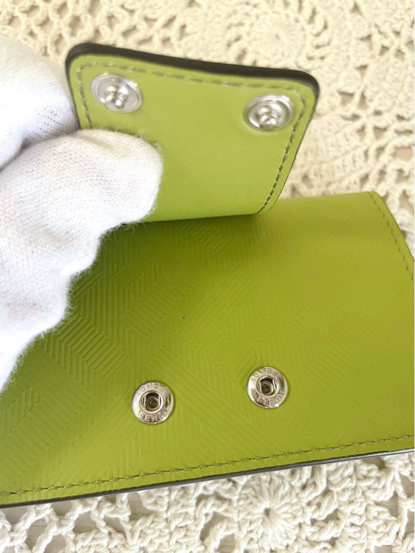 未使用品　FENDI フェンディ　バゲット　ウエストポーチ　ポーチのみ　グリーン