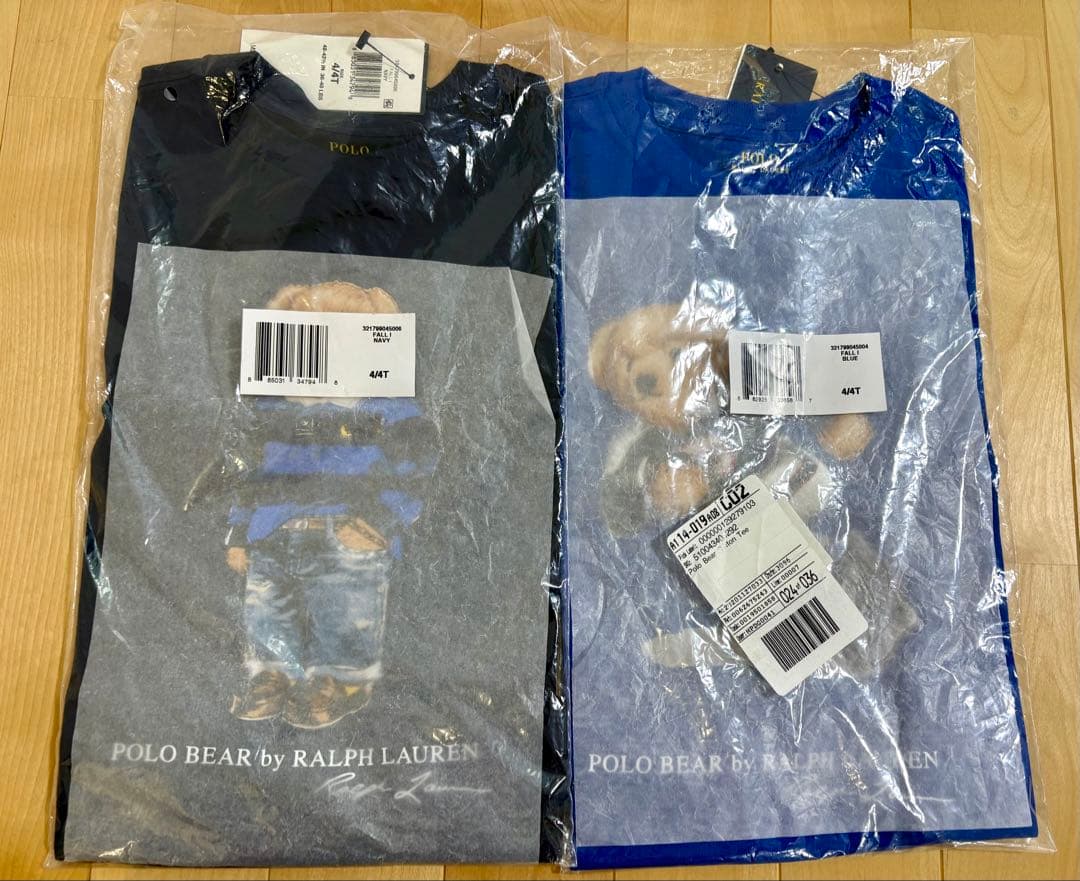 ラルフローレン　ポロベア　 Tシャツ 110cm 2色セット　新品タグ付き