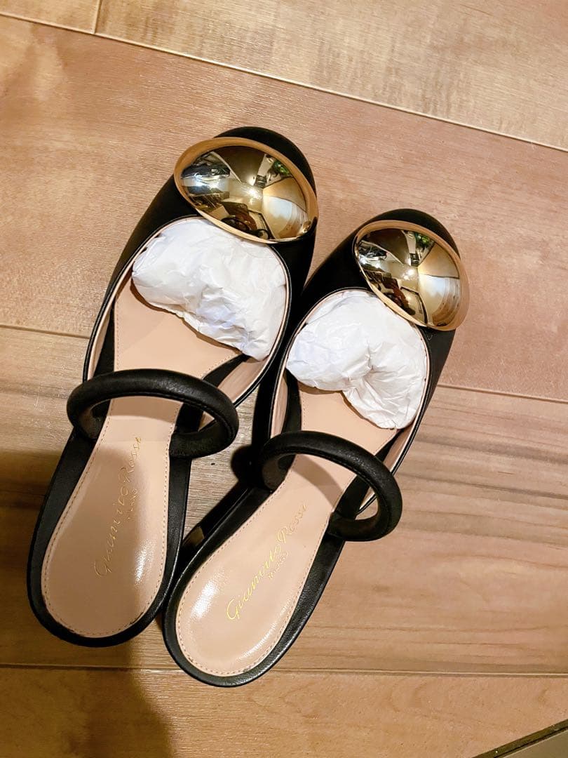 美品　ジャンヴィトロッシGianvito Rossi スフェラ 45 ミュール