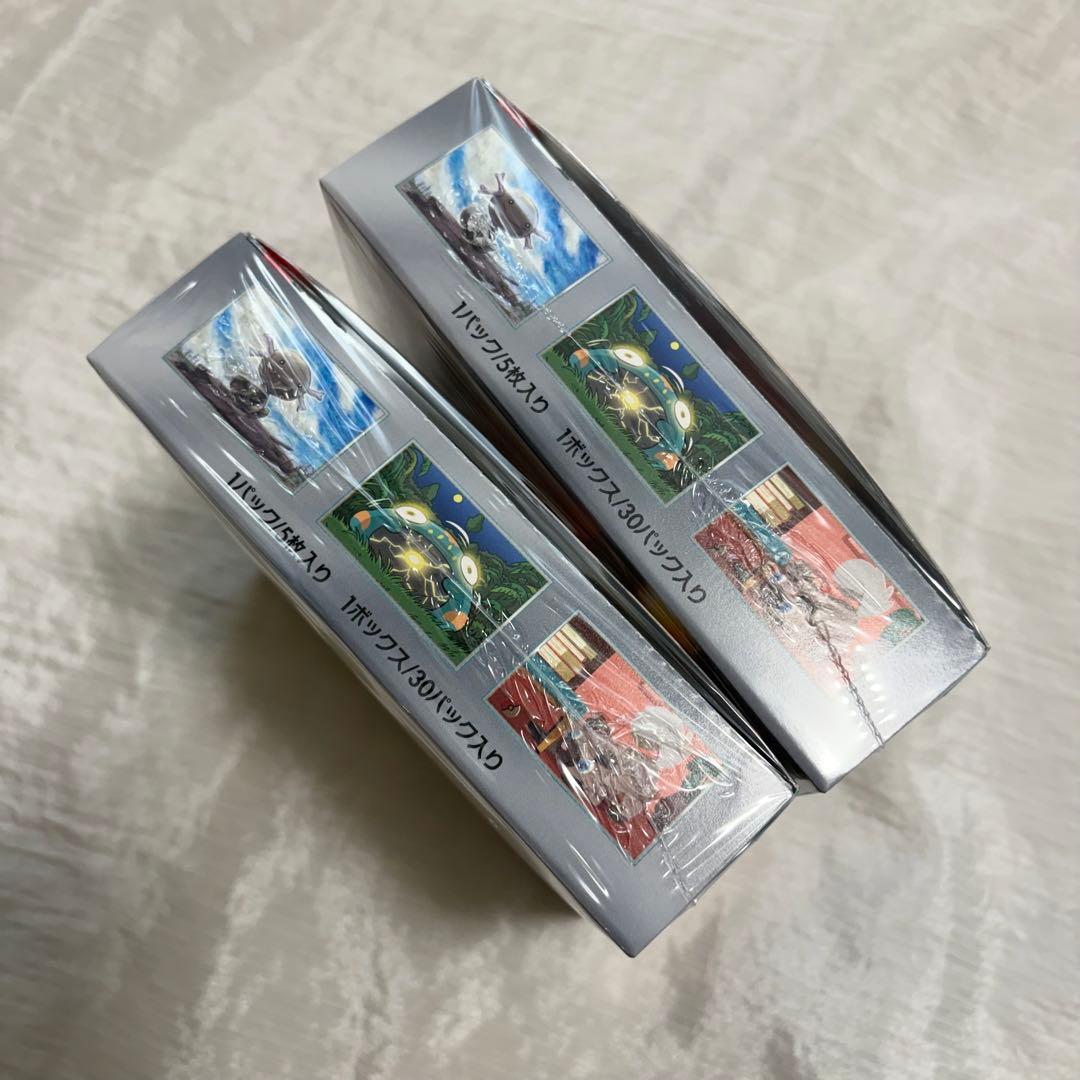 【2box】ポケモンカード 黒炎の支配者 2箱セット シュリンク切れ込みあり