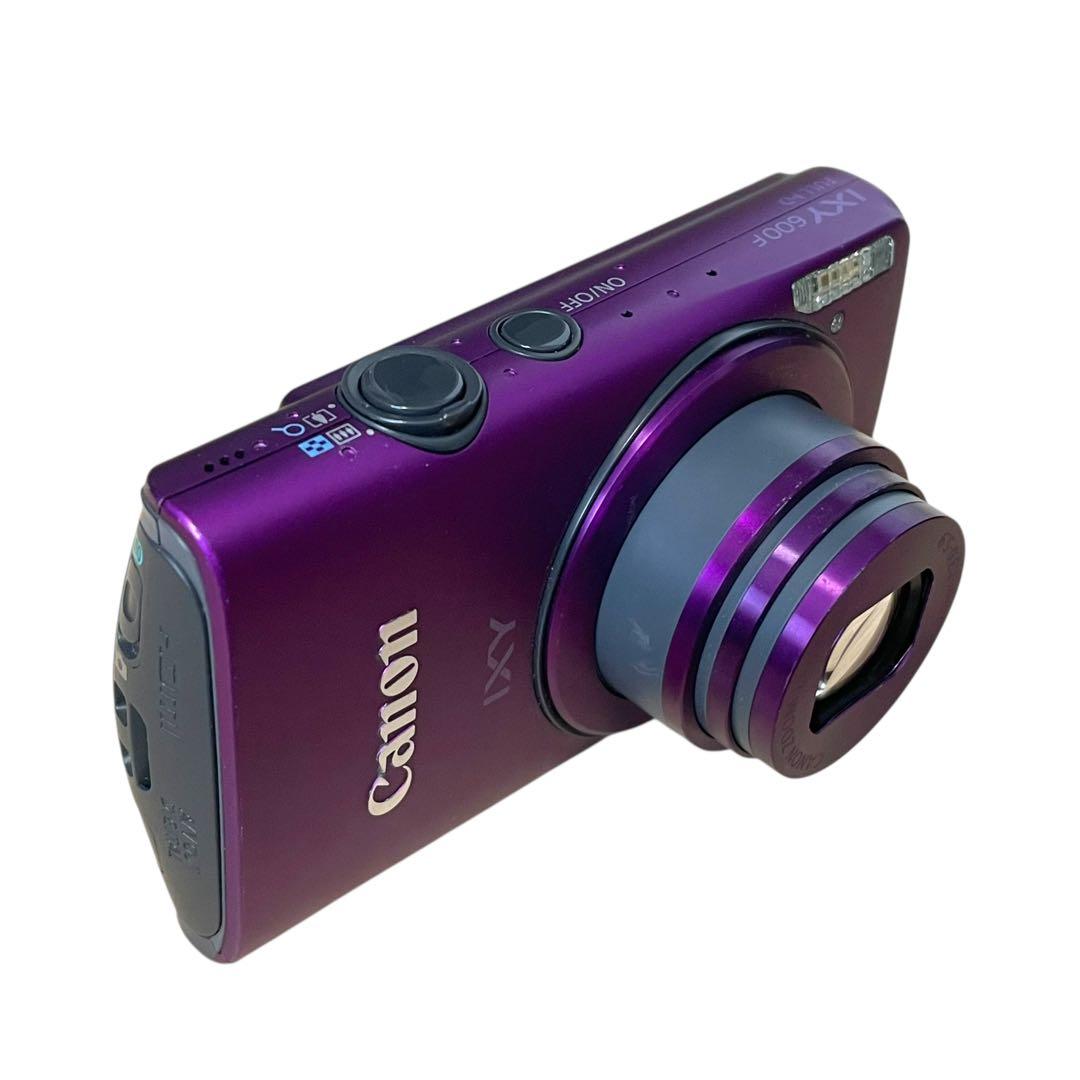 Canon IXY 600F パープル 付属品多数 オールドコンデジ