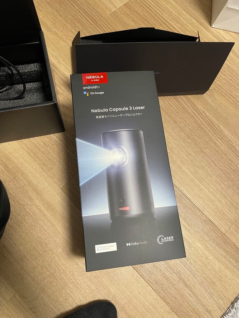 【スクリーン付】Nebula Capsule 3 Laser 本体 他