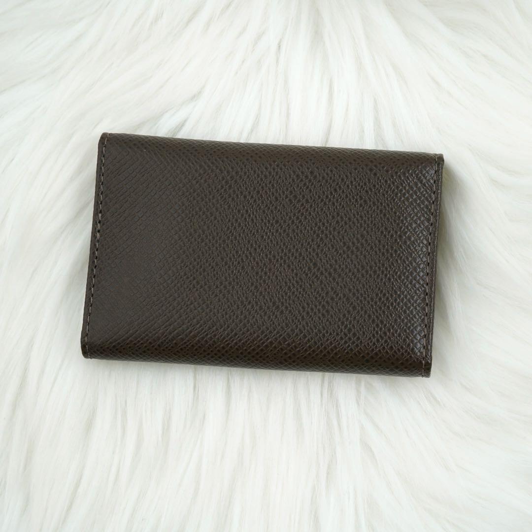 未使用品　箱付き　LOUIS VUITTON キーケース　タイガ　ブラウン　人気