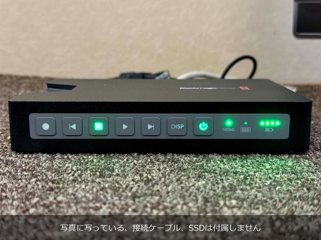 Blackmagic HyperDeck Shuttle 2 元箱・付属品あり！