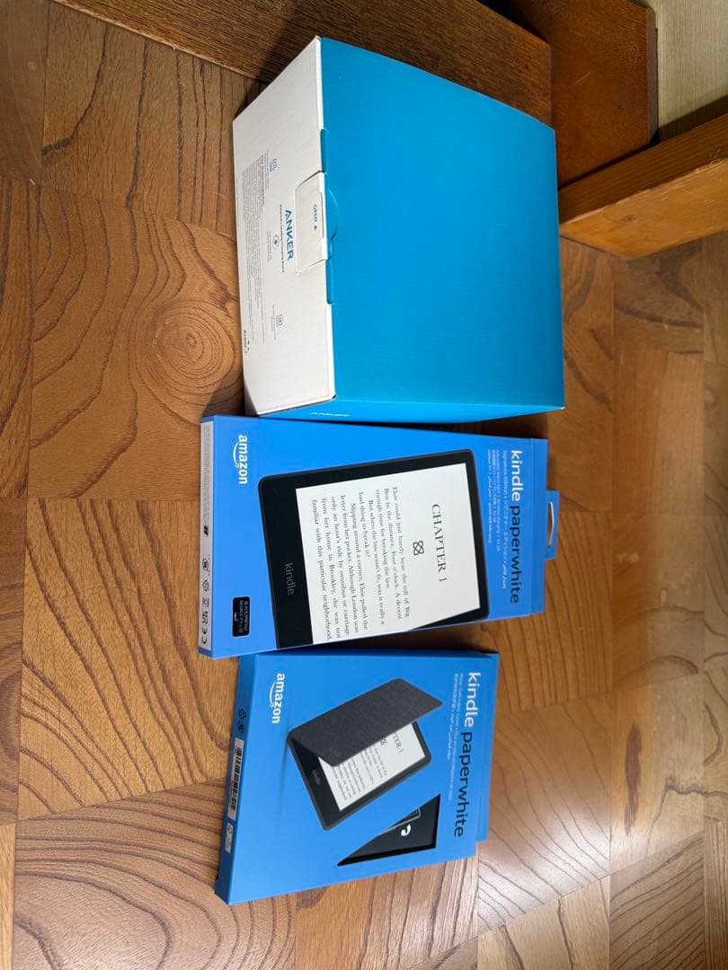 Kindle Paperwhite 第11世代　カバー　保護フィルム　充電器