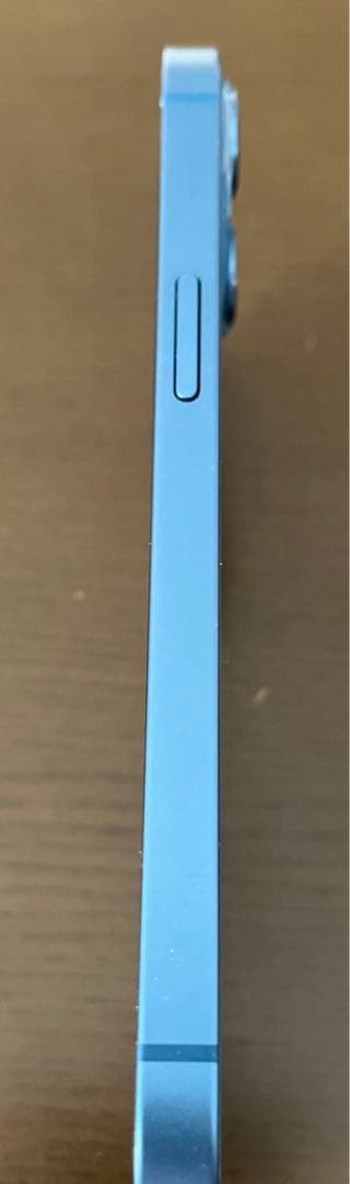 Apple iPhone 13 ブルー デュアルカメラ 小傷あり