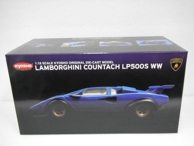 未使用品 Kyosho 1/18 ランボルギーニ カウンタック LP500S