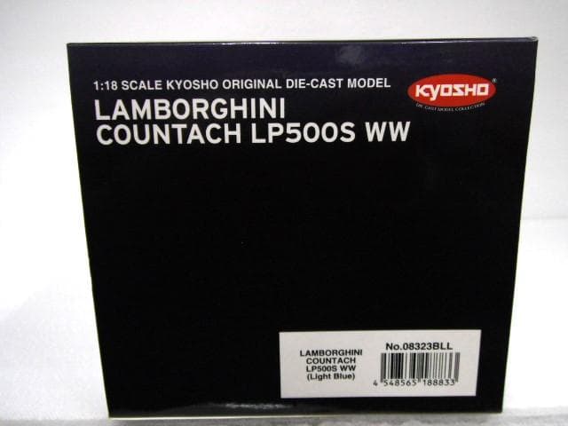 未使用品 Kyosho 1/18 ランボルギーニ カウンタック LP500S