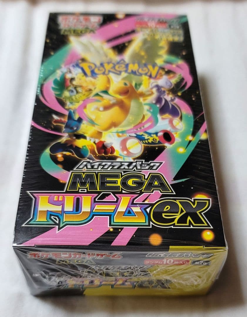 ポケモンカードゲーム　MEGAドリームex シュリンク付 未開封 1BOX