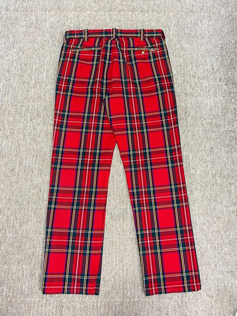 ★極上‼️神サイズ★チェック ワーク 32  STEWART 17AW