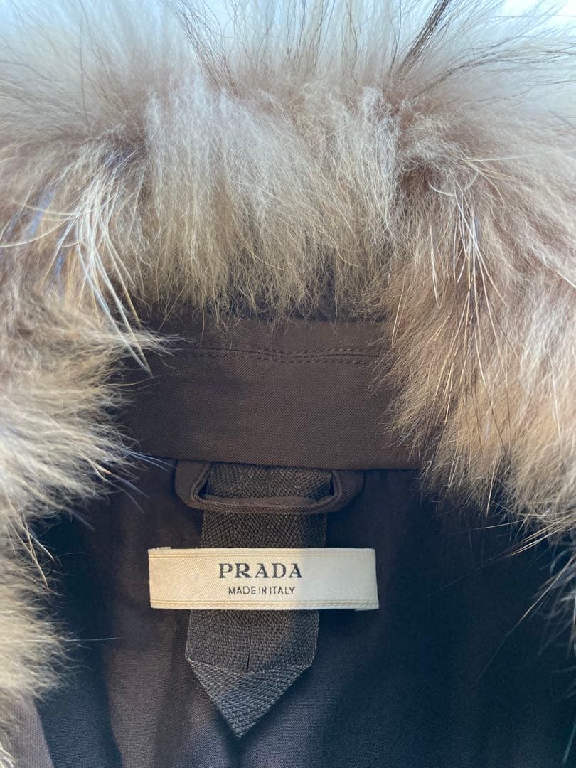 PRADA プラダ ファー付きジャケット サイズ40