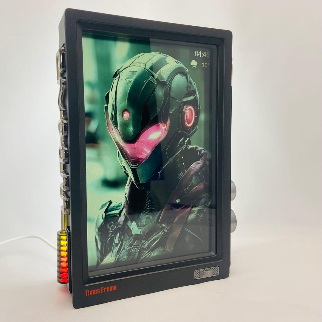 Divoom Times Frame 透明ディスプレイ 置き時計 64GB