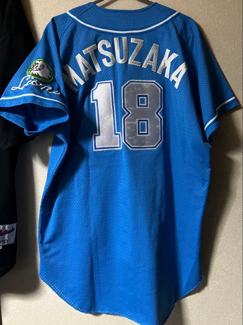 【レア】ライオンズ松坂大輔セットメッシュユニ直筆サインボール　フィギュア　タオル