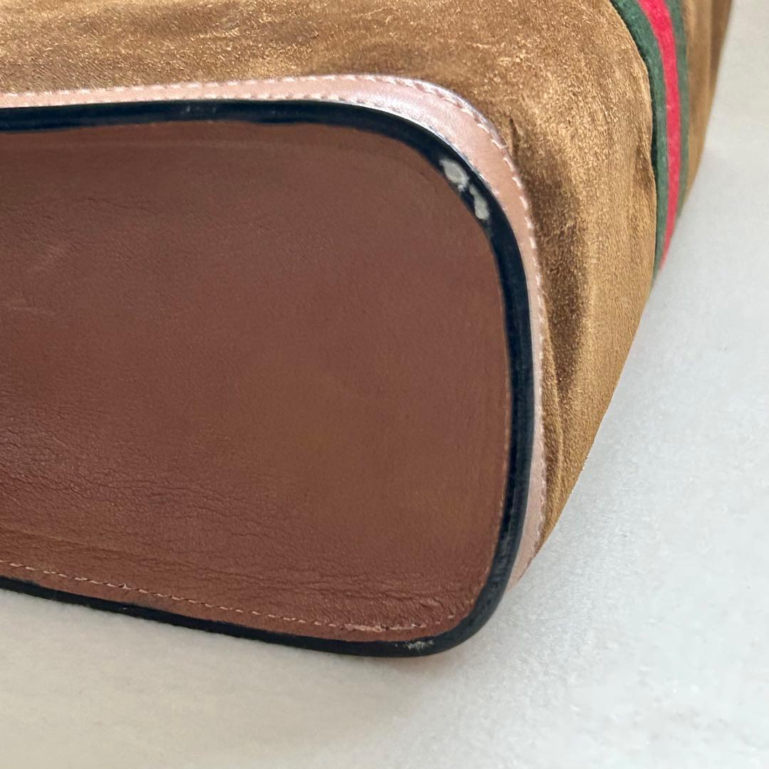 【未使用品】GUCCI オフィディア スエード　クラッチバッグ　 ヴィンテージ