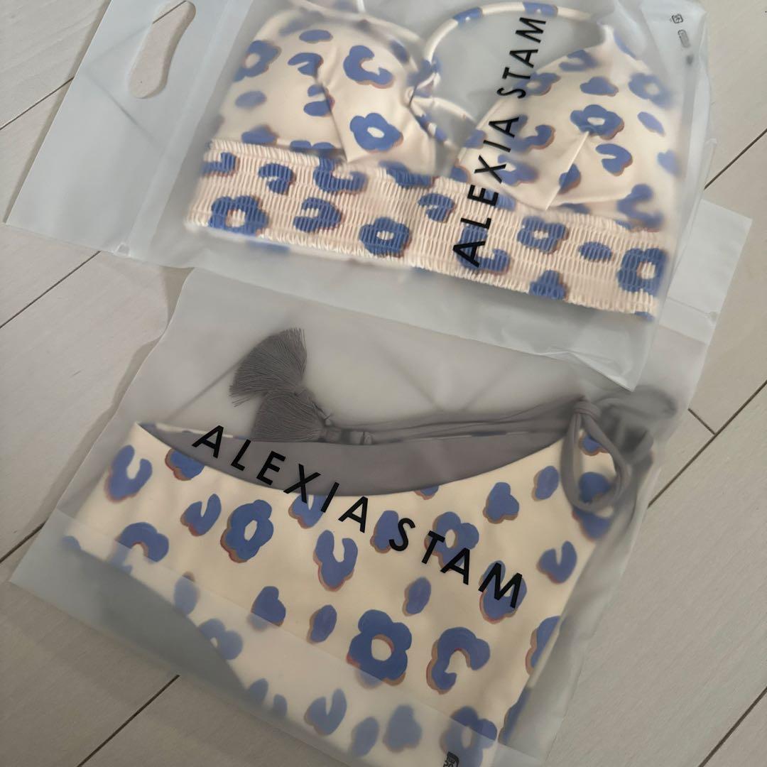 新品未使用　ALEXIASTAM レオパード花柄