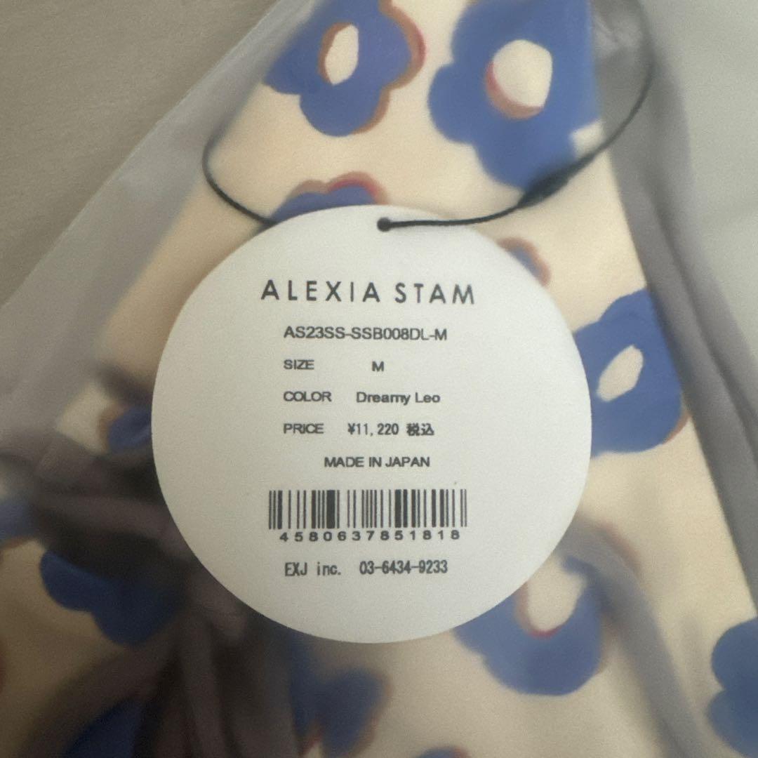 新品未使用　ALEXIASTAM レオパード花柄