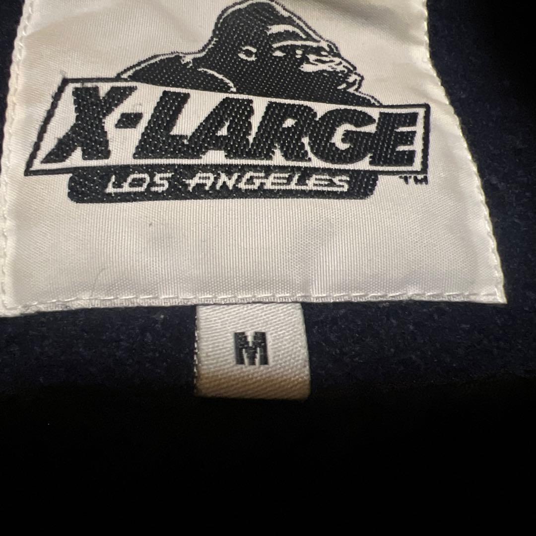 X-LARGE レザースタジャン 本革使用　サイズM