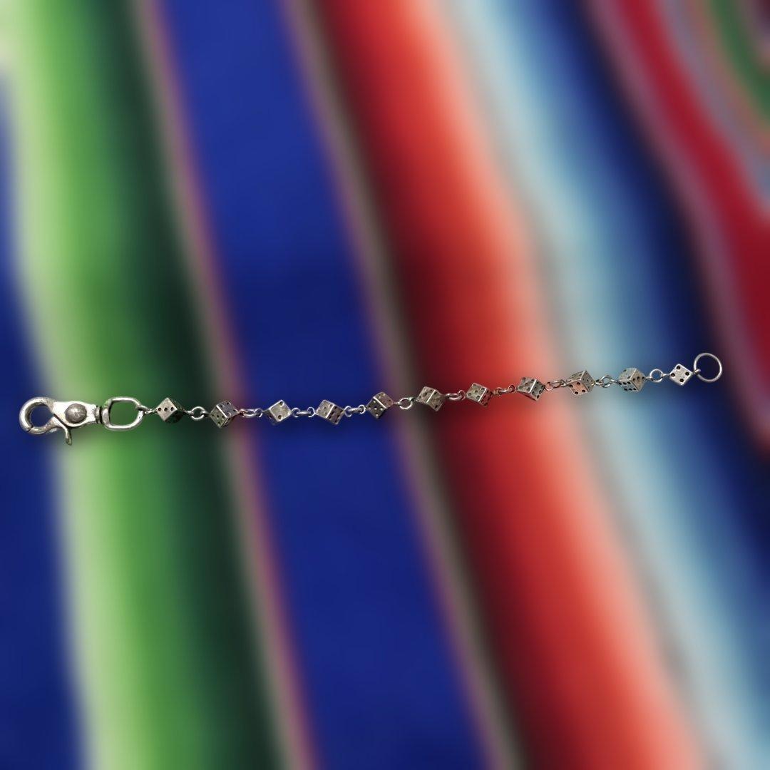 HACKFORD&SONG ダイスウォレットチェーン　シルバー９２５　ジャンク