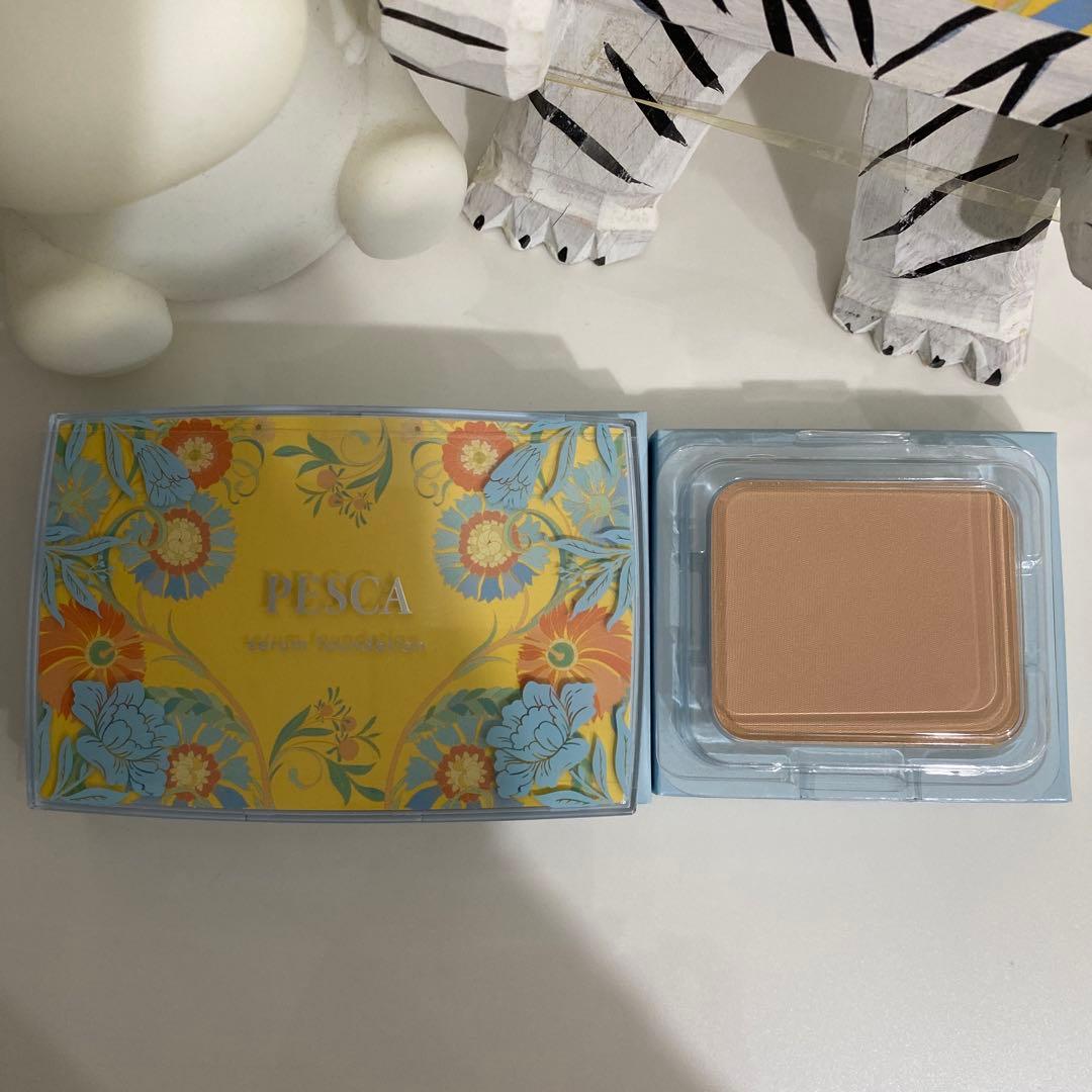 ❤︎【PESCA】ファンデーションフルセット（inバック・レフィル・サンプル付き）