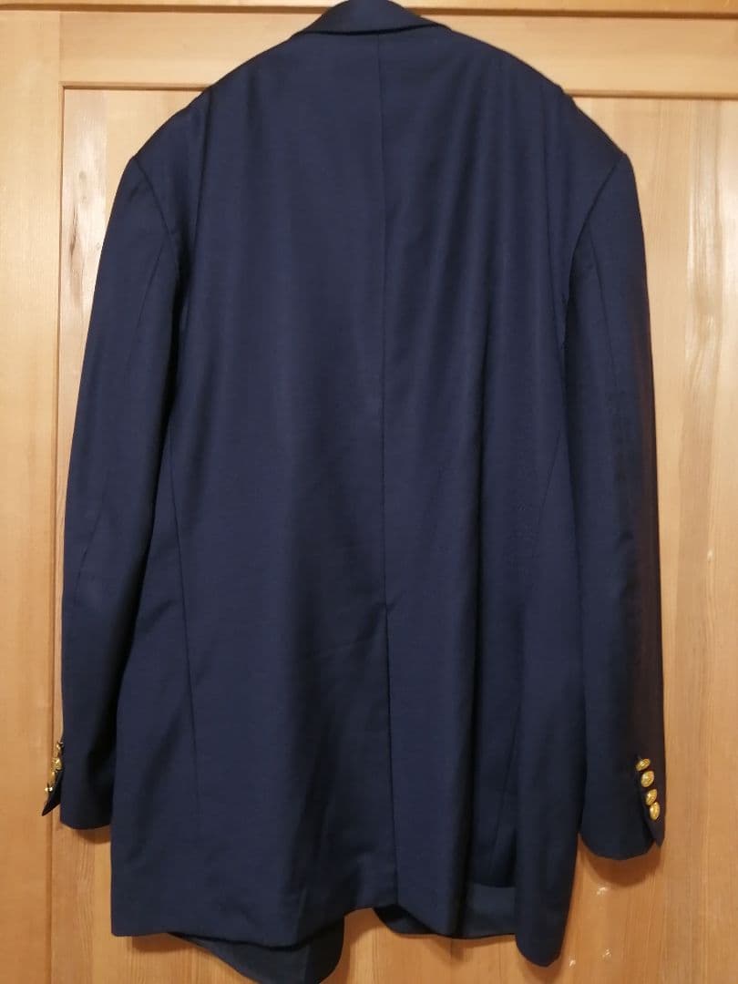 h*o様 90's美品 RALPH LAUREN　XLサイズ 　紺ブレ　肩パット