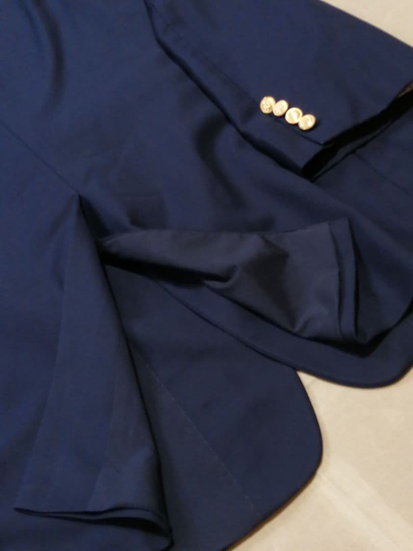 h*o様 90's美品 RALPH LAUREN　XLサイズ 　紺ブレ　肩パット