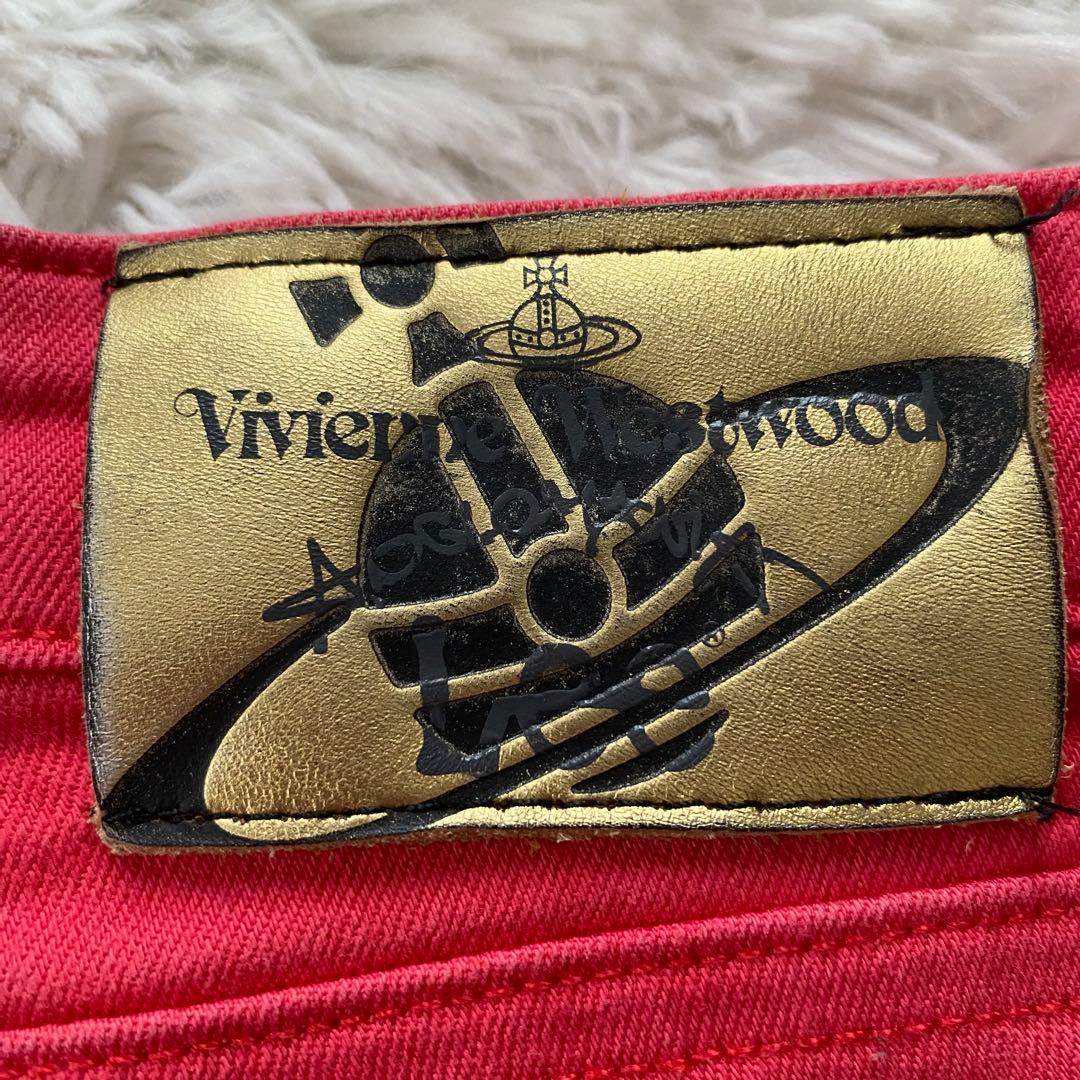 【美品】ヴィヴィアンウエストウッド× Lee ハーフパンツ ビッグオーブ y2k