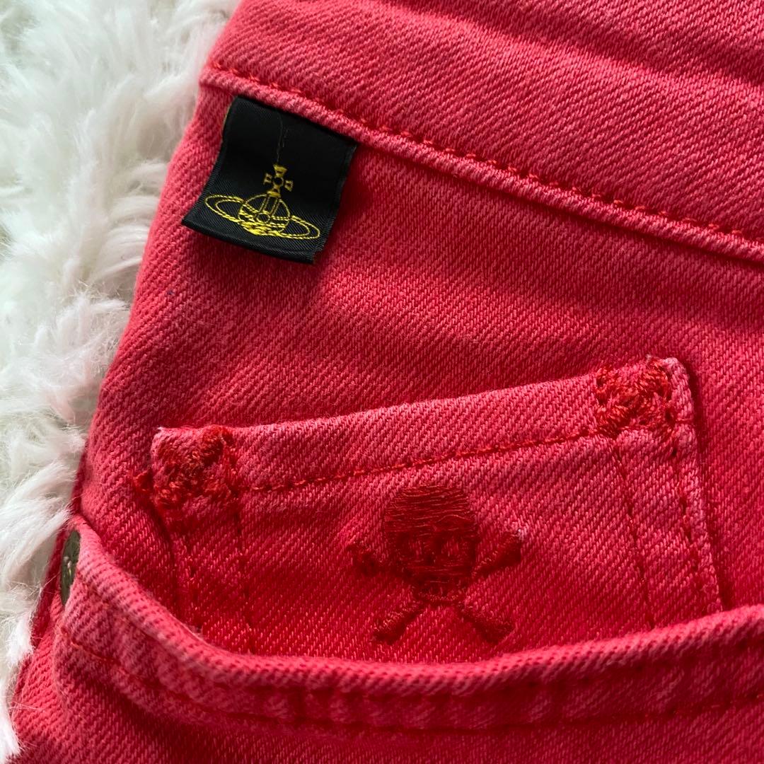 【美品】ヴィヴィアンウエストウッド× Lee ハーフパンツ ビッグオーブ y2k