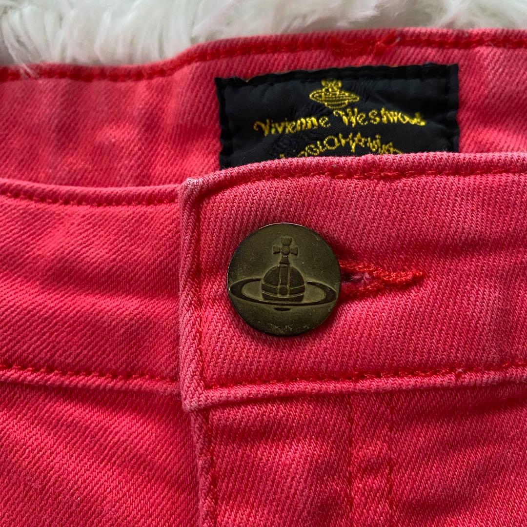 【美品】ヴィヴィアンウエストウッド× Lee ハーフパンツ ビッグオーブ y2k
