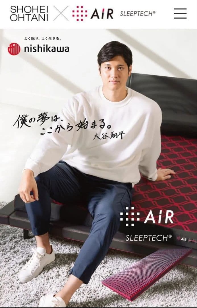 【美品】西川　AiR-SX マットレス ダブル