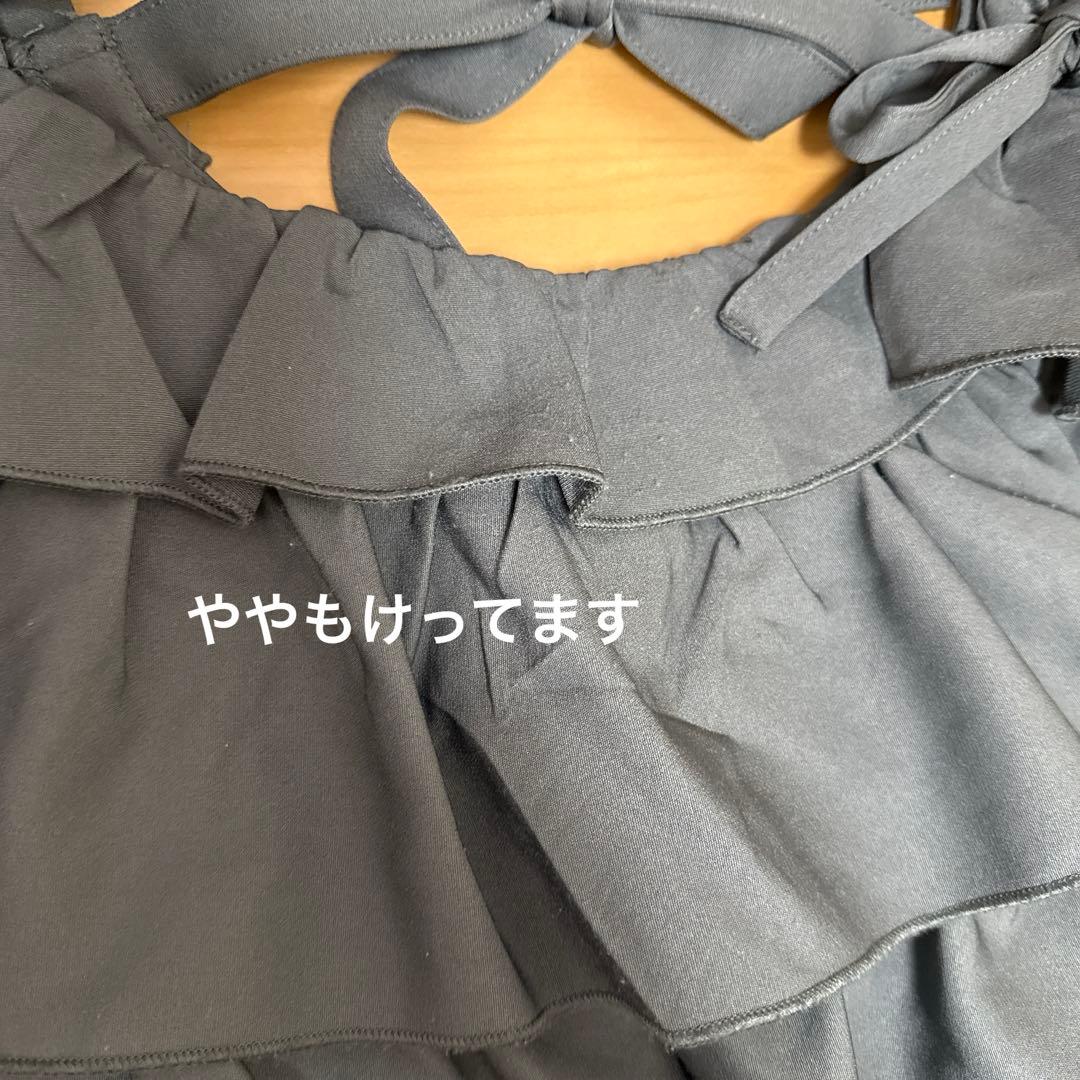 merry jenny ホイップクリームミニワンピース　グレー