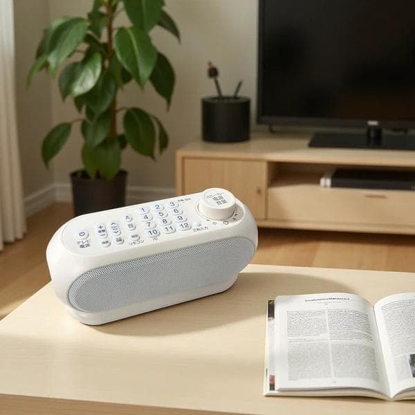 TV音声を手元でハッキリ聞こえる 周の音で聞き取りにくいTV音声を手元でハッキリ