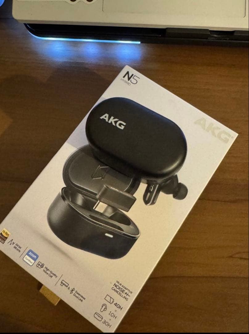 AKG N5 ワイヤレスイヤホン ブラック