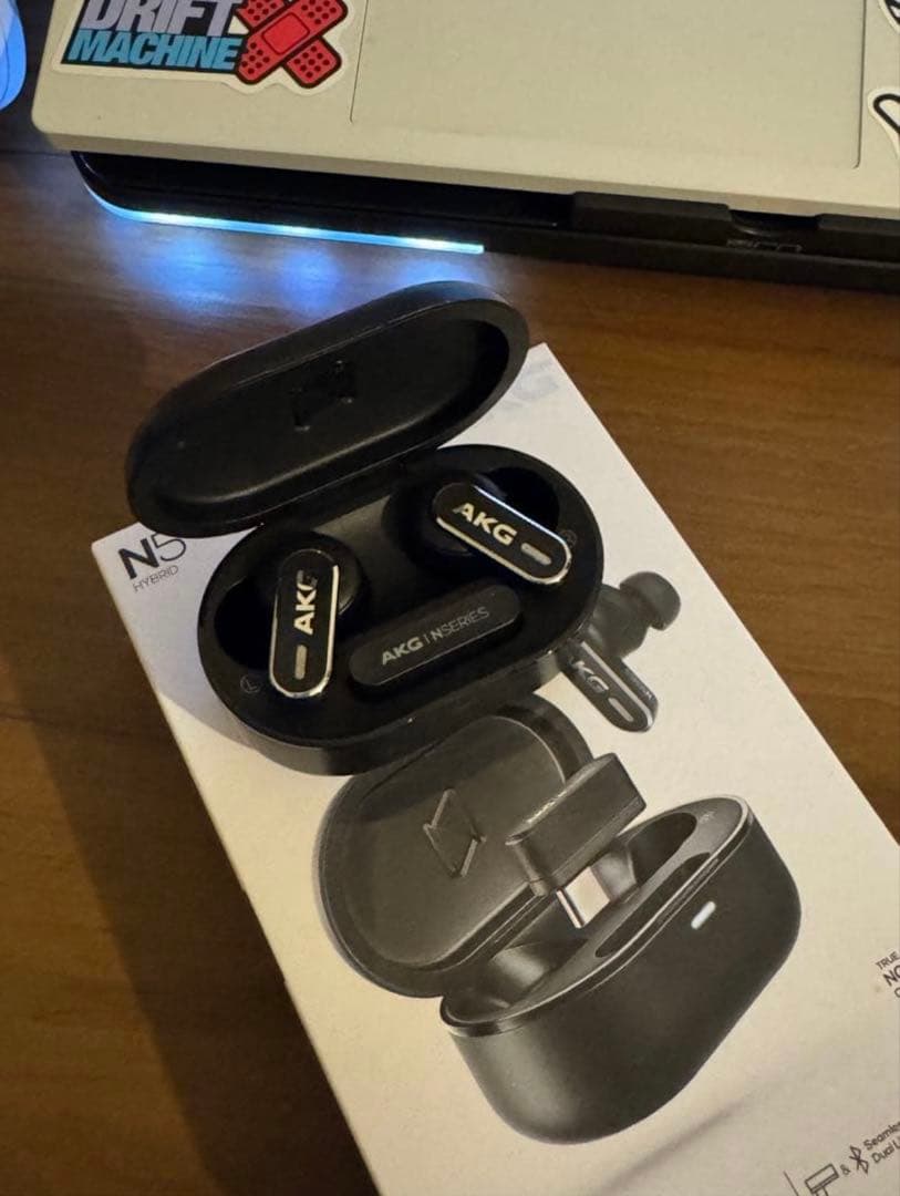 AKG N5 ワイヤレスイヤホン ブラック