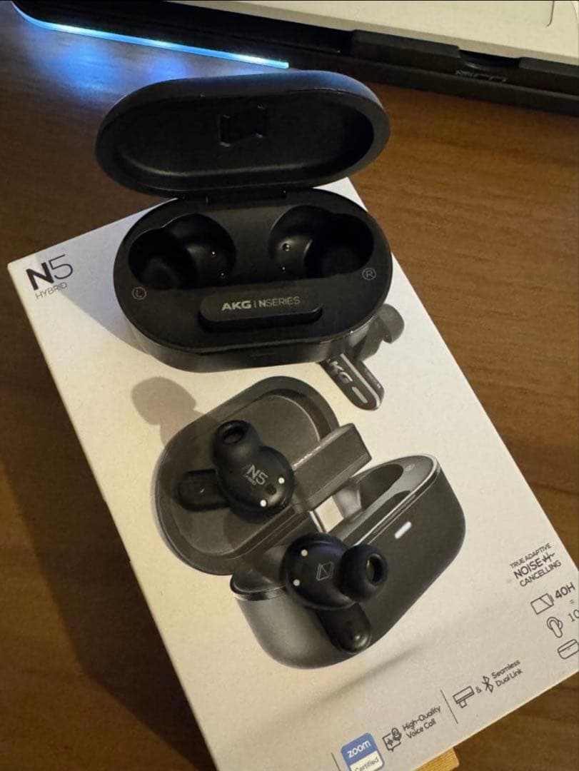 AKG N5 ワイヤレスイヤホン ブラック