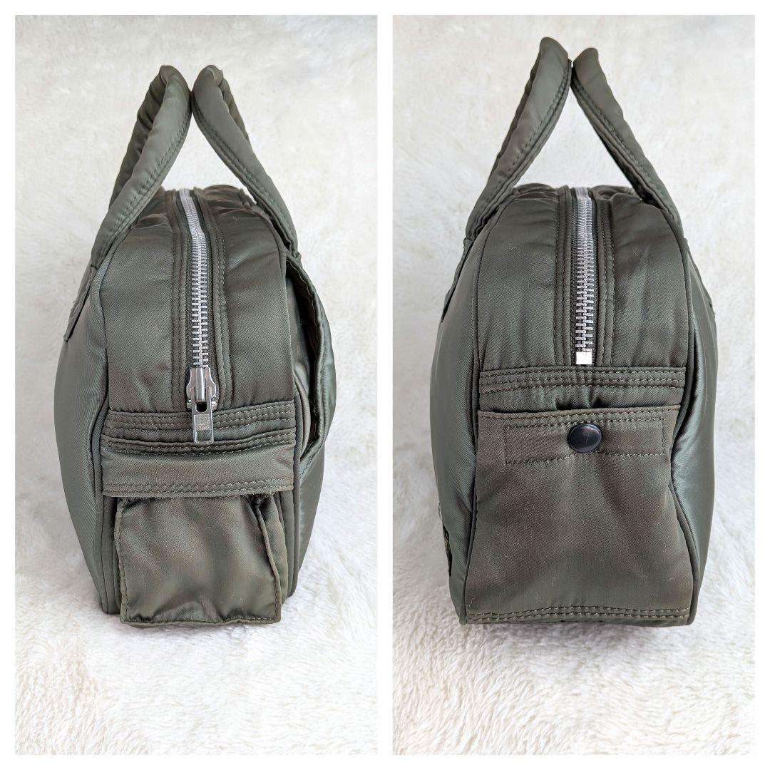 希少✨️ PORTER キムタク　タンカー　ボストンバッグ　グリーン　ポーター