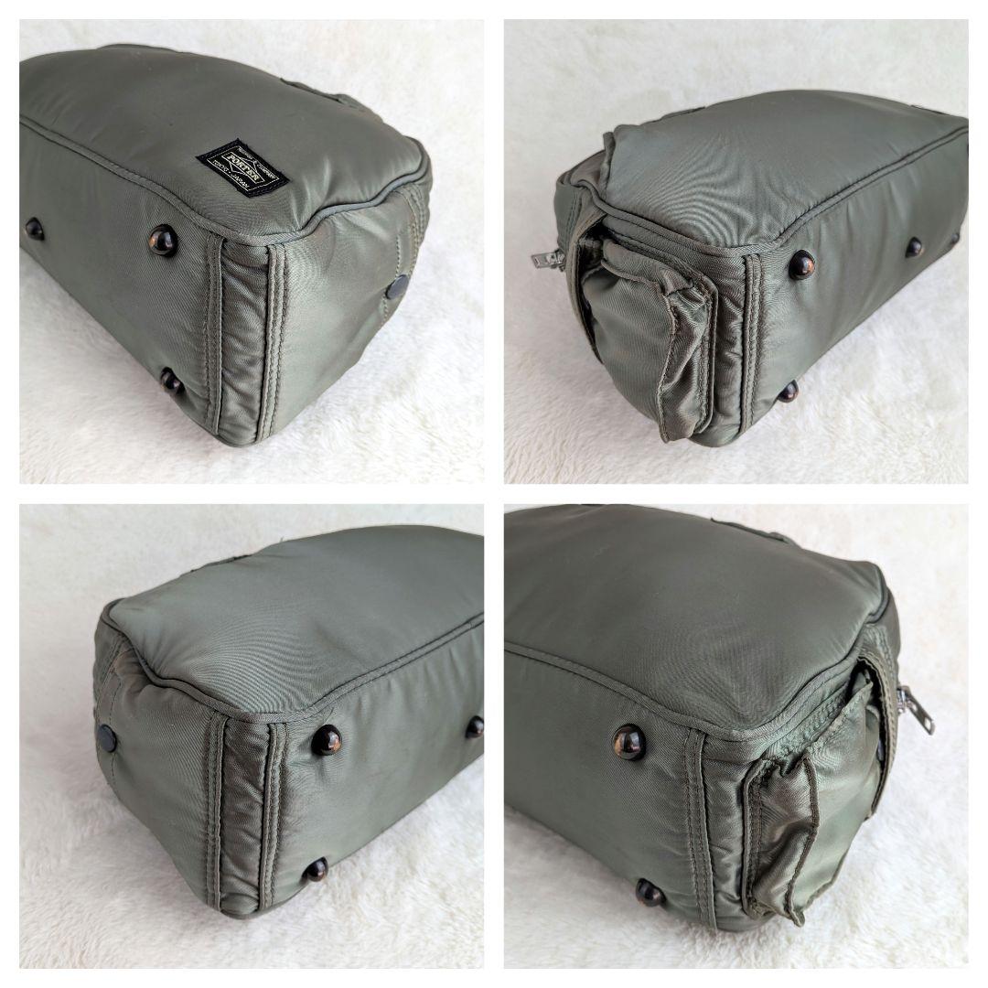 希少✨️ PORTER キムタク　タンカー　ボストンバッグ　グリーン　ポーター