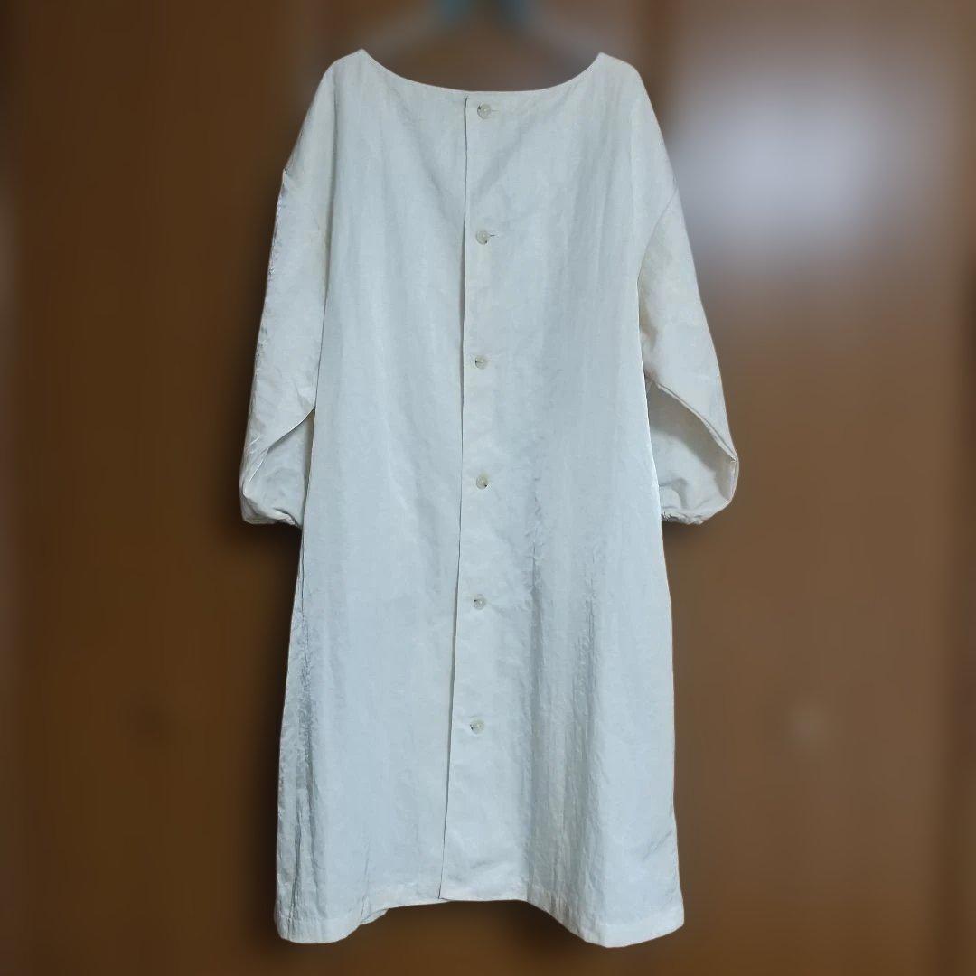 さえら ポテチーノ ナイロン割烹着 ゆったりサイズ