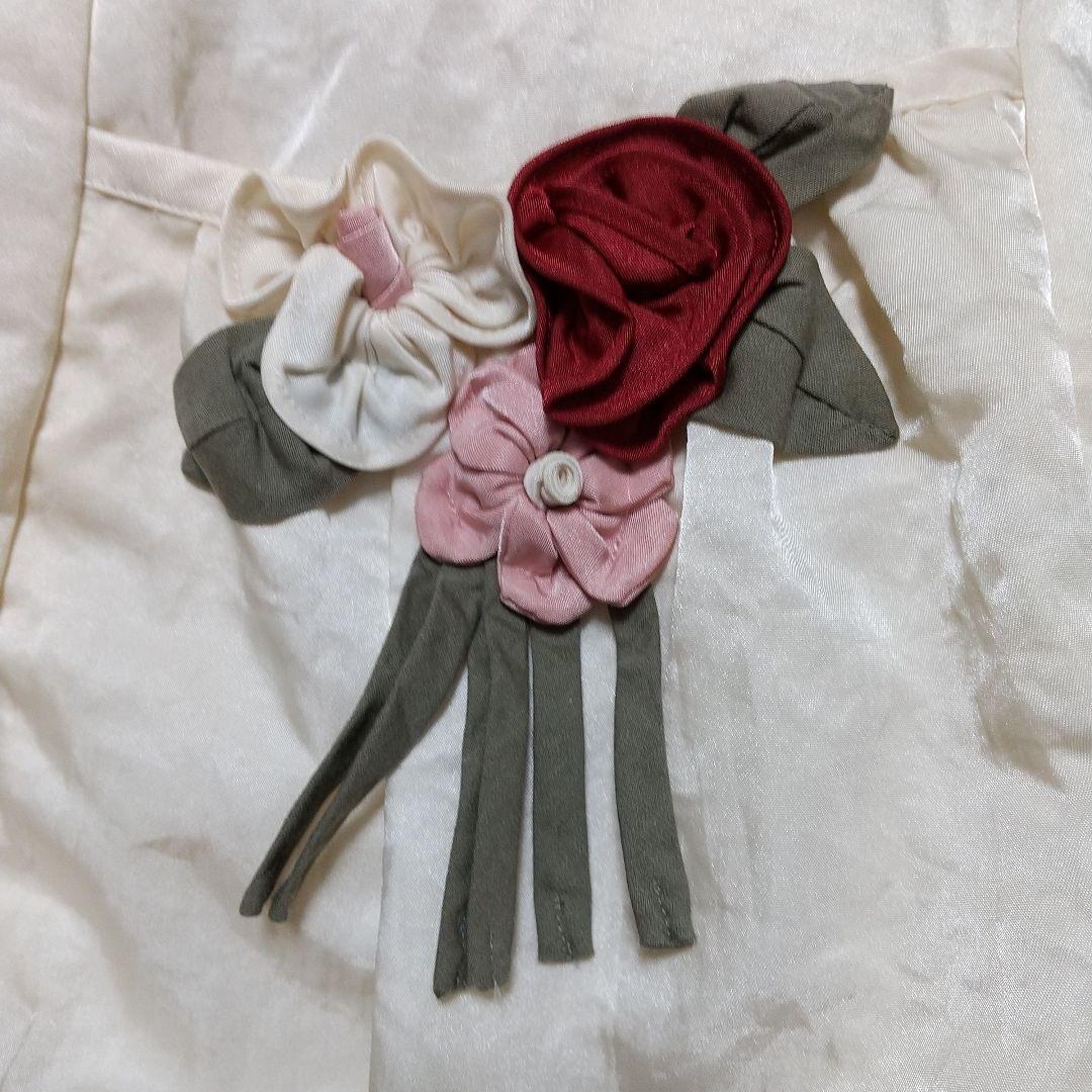 さえら ポテチーノ ナイロン割烹着 ゆったりサイズ