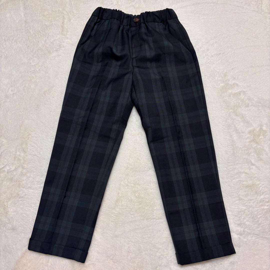 ✨美品 グリーンレーベル 135cm キッズ 4点セット フォーマル チェック柄