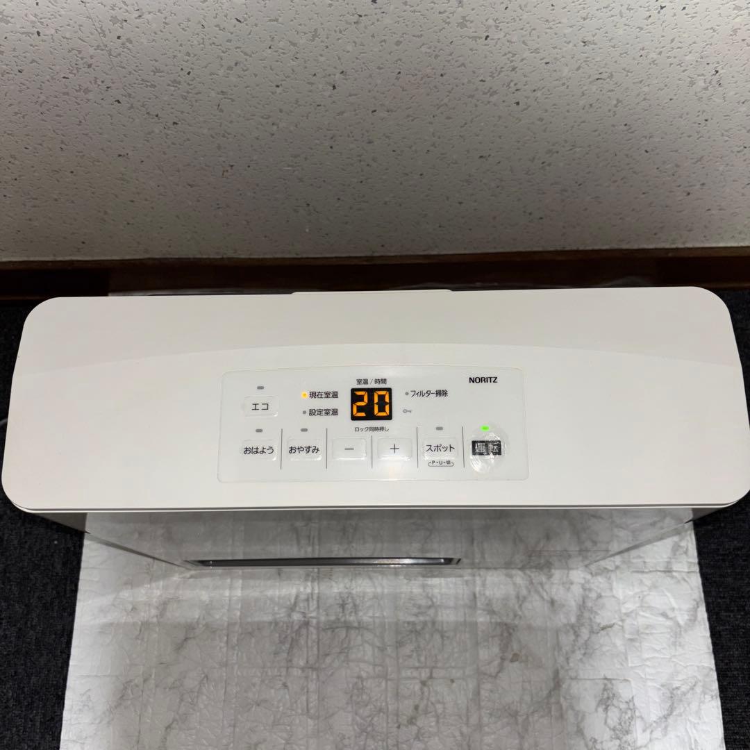 【2021年製】ノーリツ　ガスファンヒーターGFH-2406S-W5都市ガス用