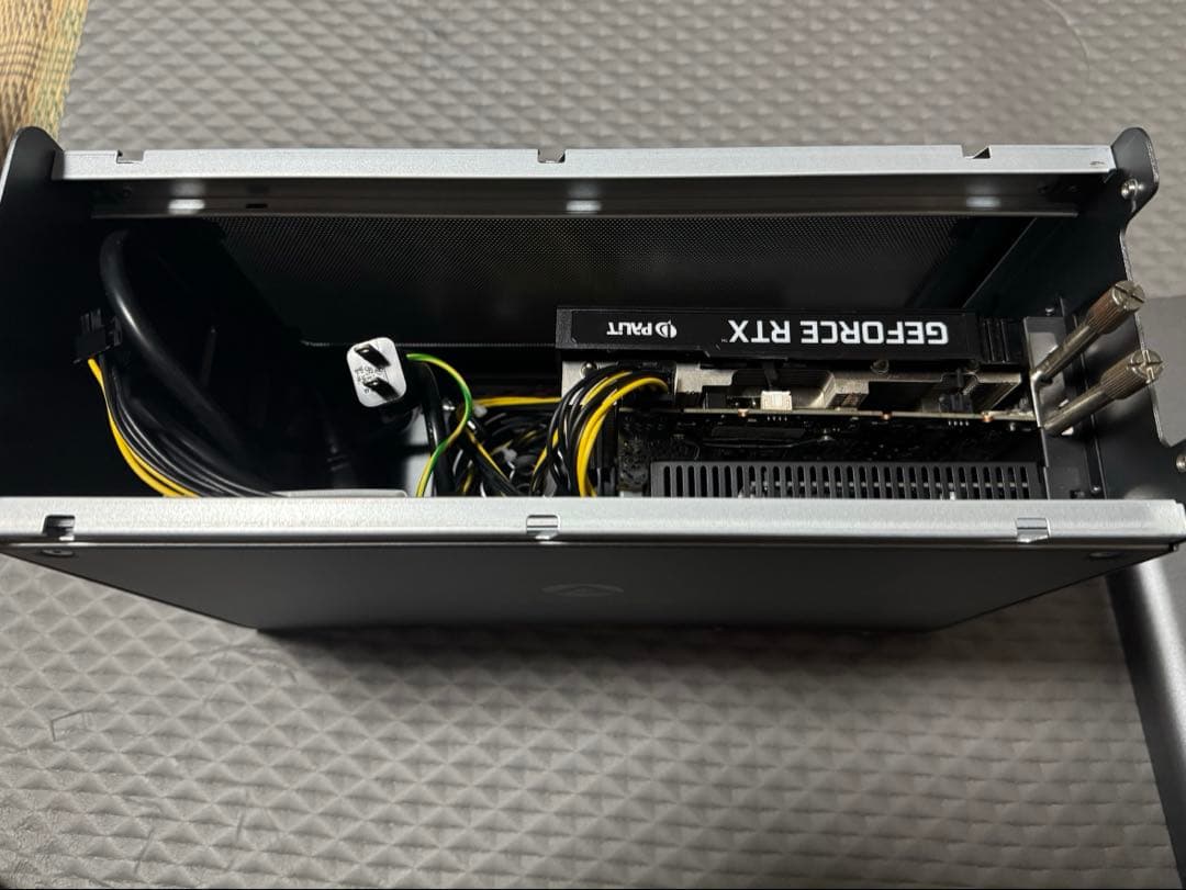 AKiTiONodeTitan eGPU＋GeForceRTX3060 12gb