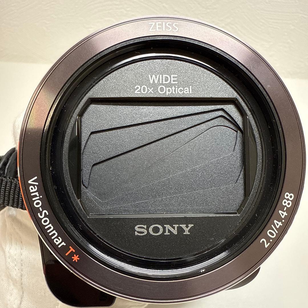 涼SONY HDR-AX45 4K ビデオカメラ 本体　動作確認済み