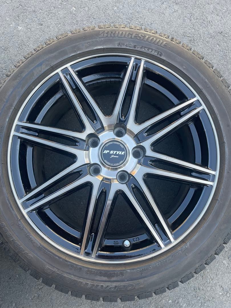 215/50R17　ブリヂストンIP2　JPスタイルホイールセット　最短翌日発送