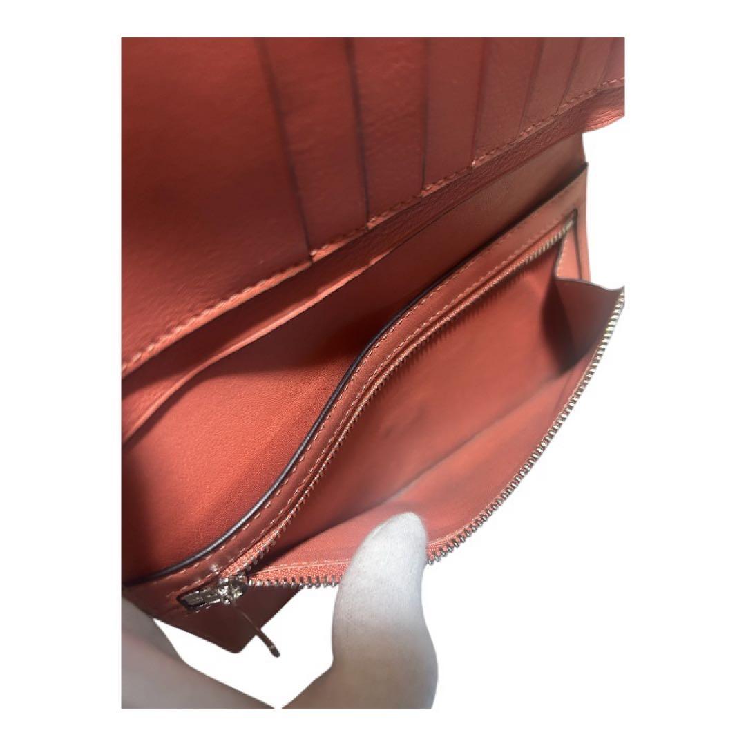 【美品】 LOEWE 長財布 バーティカルウォレットラージ　ベージュ